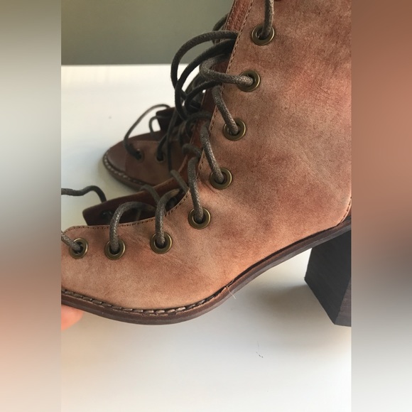Jeffrey Campbell X Free people Minimal Lace Up Heels Size: 6 - Picture 7 of 15